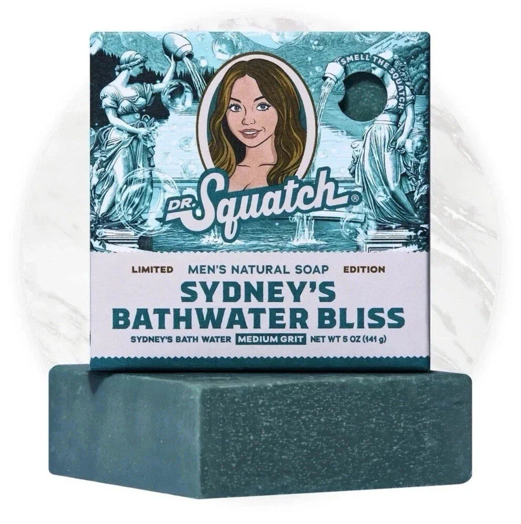 Dr. Squatch Sydney Sweeney Bathwater Bliss Bar Soap LE 5000