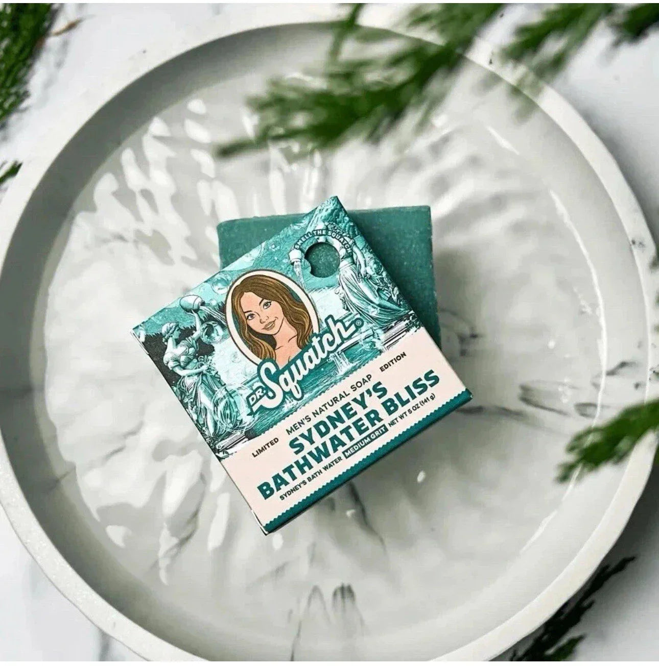 Dr. Squatch Sydney Sweeney Bathwater Bliss Bar Soap LE 5000